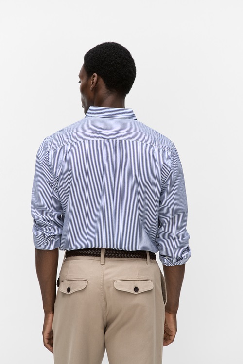 Bondelid Stefano poplin shirt casual skjortor herr – bild 2