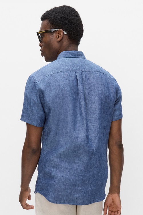 Bondelid Eric linen shirt skjortor & blusar herr – bild 2