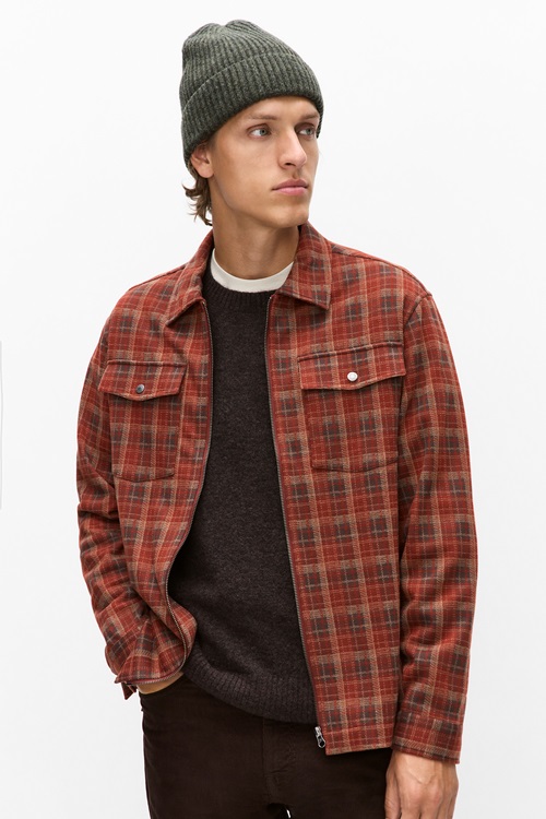 BROWN CHECK