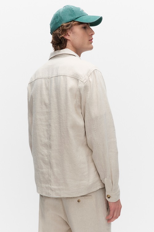 Bondelid Noah linen shirt jacket overshirts herr – bild 2