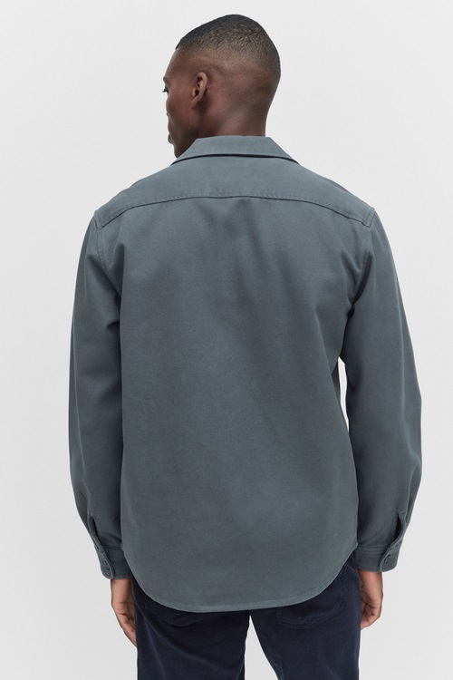 Dobber Owen Overshirt Overshirts Dark Navy Herr S MQ Marqet 2
