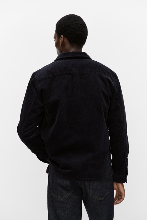 Bläck Tom cord overshirt skjortor & blusar herr – bild 2