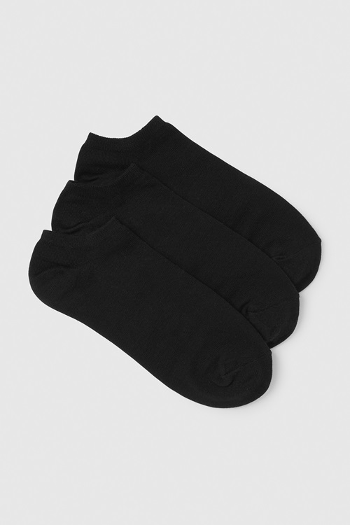 River sneakerstrumpor 3-pack i ekologisk bomull