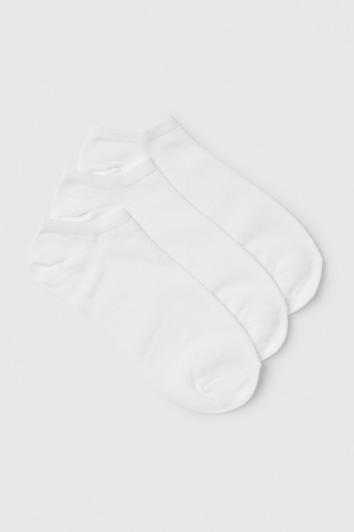 River sneakerstrumpor 3-pack i ekologisk bomull – MQ Marqet