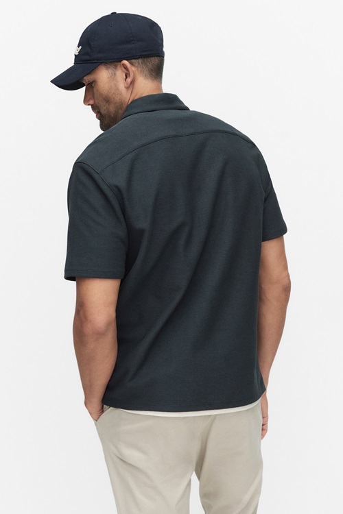 Bondelid Archer Polo Shirt Piké Dark Navy Herr S MQ Marqet 2