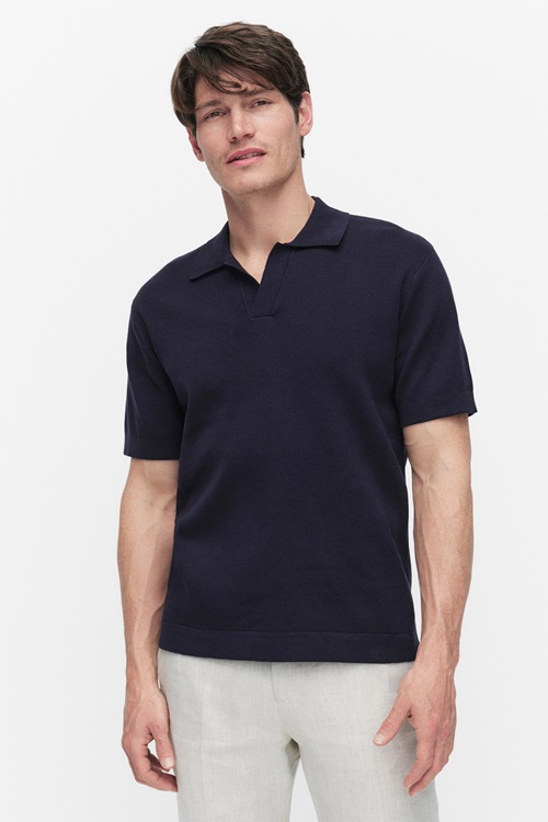Bläck Axel Polo Shirt Piké Herr S MQ Marqet 1