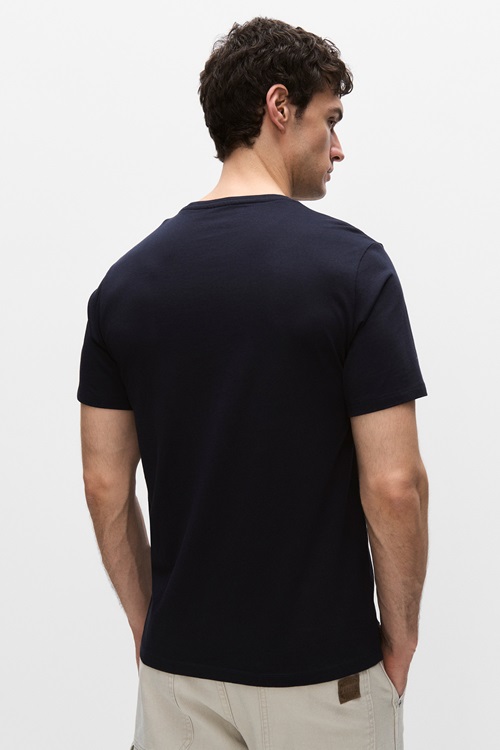 Dobber Aidan basic tee t-shirts - bas herr – bild 2