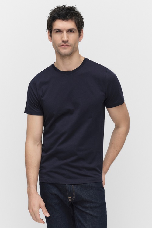 Dobber Aidan Basic Tee T-shirt Herr S MQ Marqet 3