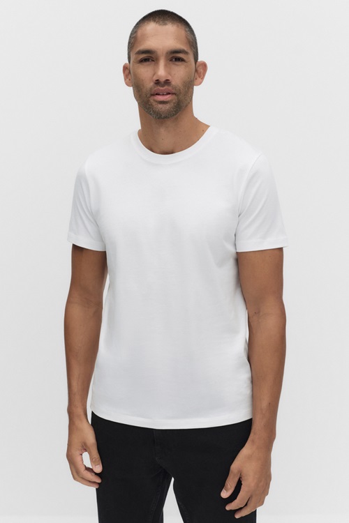 Dobber Aidan Basic Tee T-shirt Herr S MQ Marqet 4