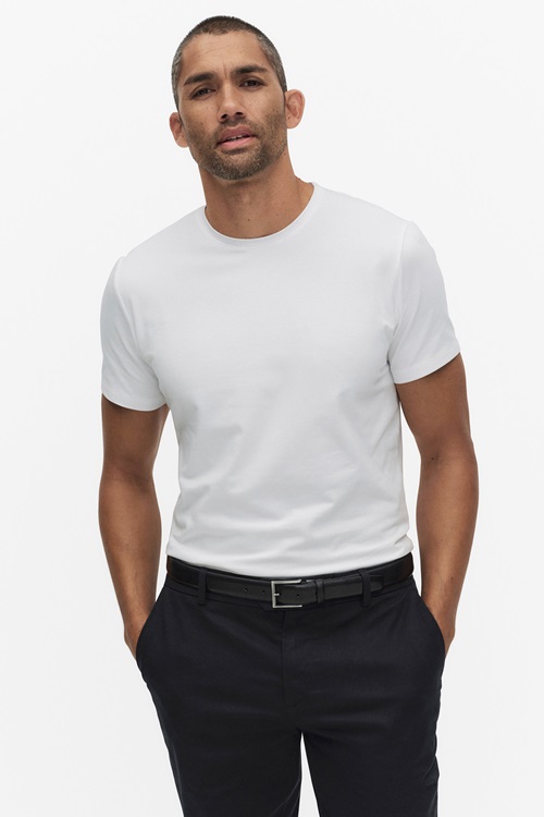Bläck Core Roundneck T-shirt Herr M MQ Marqet 3