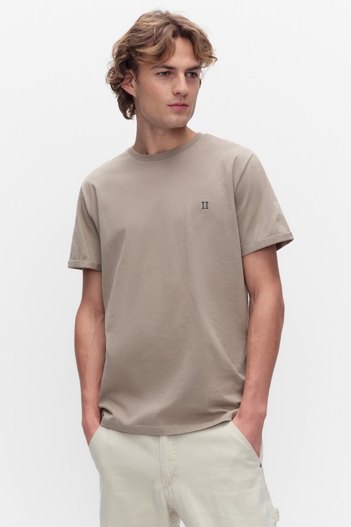 Les Deux Norregaard c T-shirt T-shirt Dark Denim Blue Herr S MQ Marqet 1