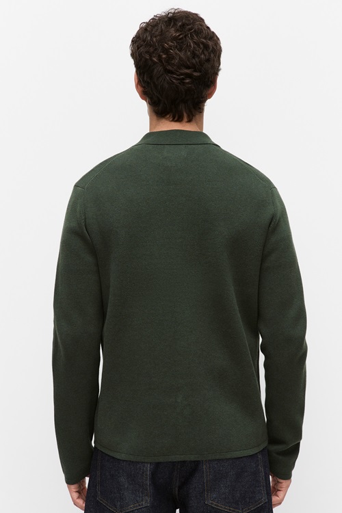 Bläck Alfie knit cardigan herr – bild 2