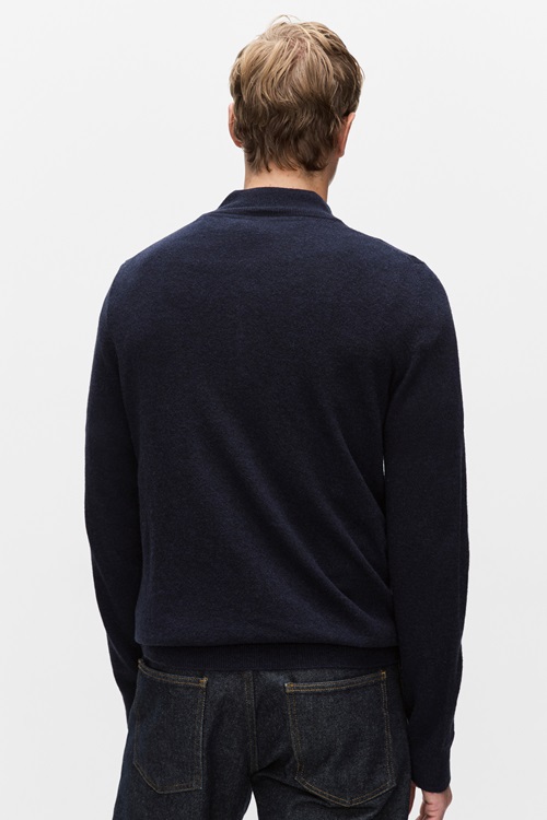 Lyle & Scott Lambswool cardigan herr – bild 2