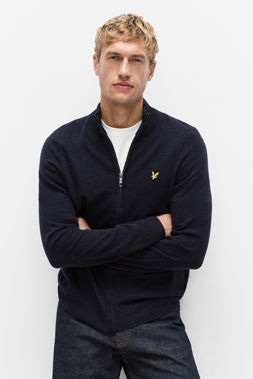 Lambswool cardigan
