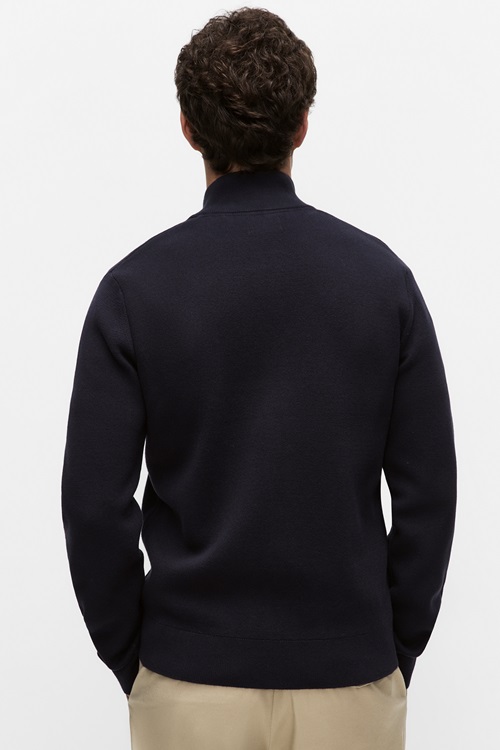 Bläck Theo zip cardigan herr – bild 2