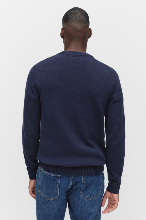 Dobber Lanegan crew neck stickade tröjor herr – bild 2