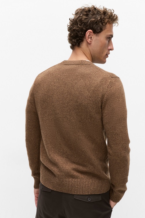 Bläck Lewis mouline sweater stickade tröjor herr – bild 2
