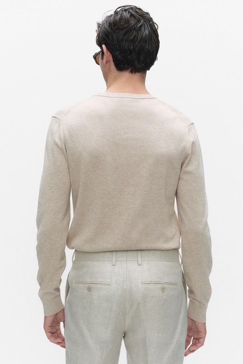 Bläck Menton knitted sweater stickade tröjor herr – bild 2