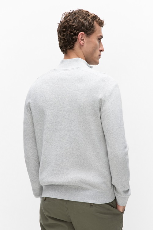 Bondelid Ralph halfzip stickade tröjor herr – bild 2