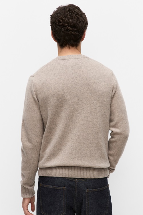 Bläck Russel wool sweater stickade tröjor herr – bild 2