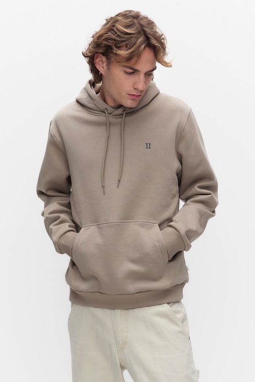 Les Deux Nørregaard hoodie i ekobomull, sand