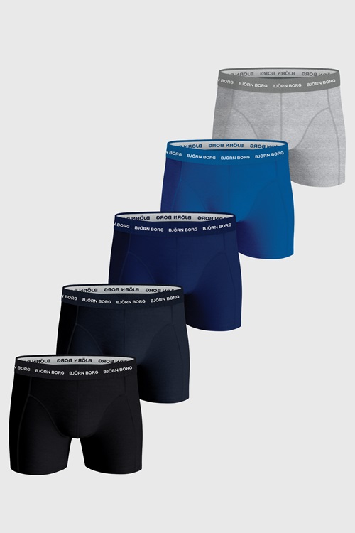 Björn Borg Cotton Stretch boxer 5-pack enfärgade