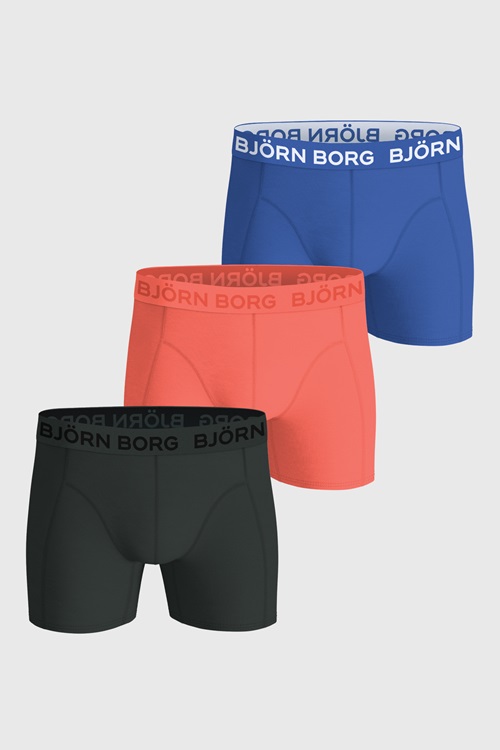 Björn Borg Cotton Stretch boxer 3-pack i bomull