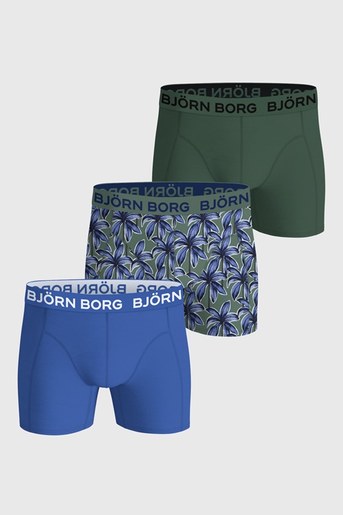 Björn Borg Cotton Stretch boxer 3-pack med mikrofiberresår