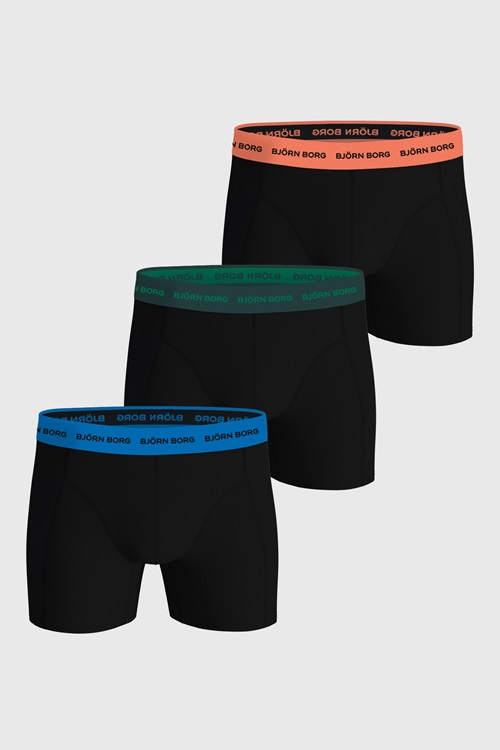 Björn Borg Cotton Stretch boxer 3-pack i bomullsmix
