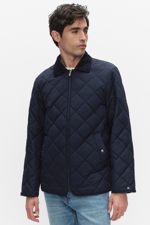 Bläck Archie Quilted Jacket Jackor Herr S MQ Marqet 1