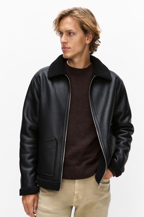 Loux shearling jacke