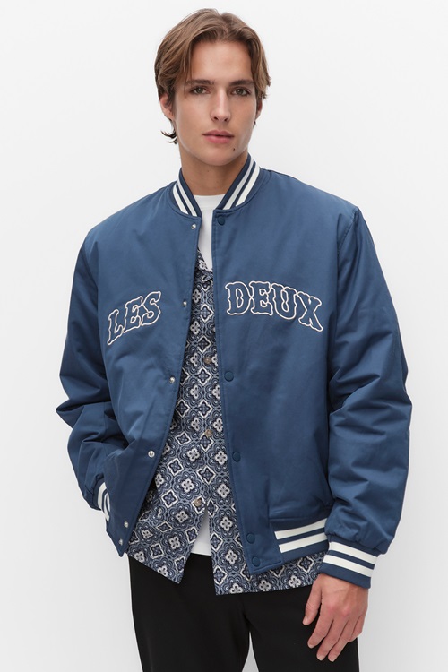 Les Deux Varsity Tech collegejacka för herr