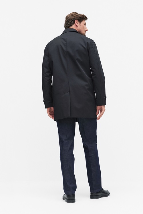 Bläck Miles all-weather coat kappor & rockar herr – bild 2